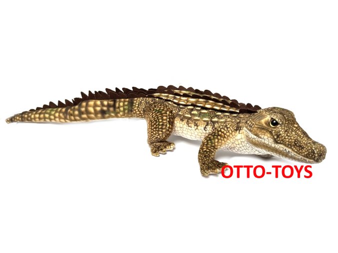 Velký plyšový krokodýl