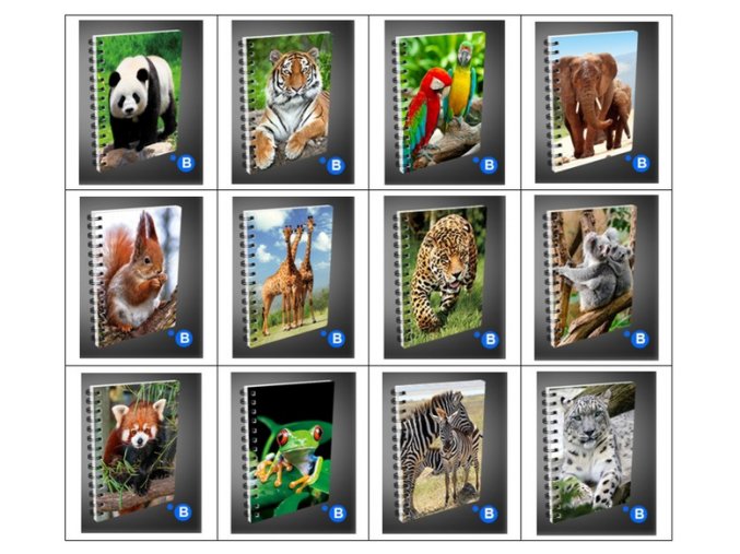 Zápisník ZOO zvířátka