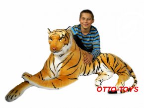 Obrovský velký plyšový tygr