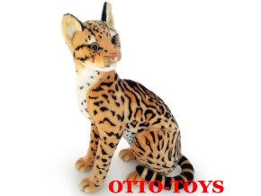 Plyšová kočka ocelot