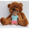plysovy medved Kvido 160 hnedy 2