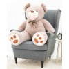 plysovy medved Maty 130 sedy