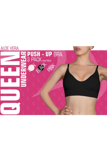 Podprsenka PUSH-UP 3 PACK