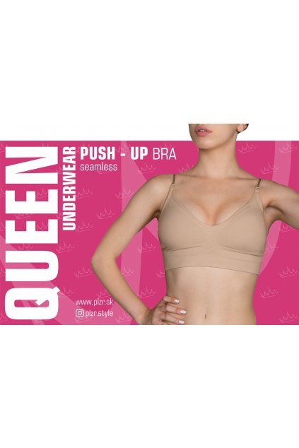 Podprsenka QUEEN PUSH-UP SKIN