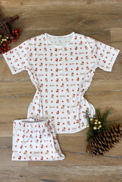 Dámsky pyžamový set s dlými nohavicami GINGERBREAD1