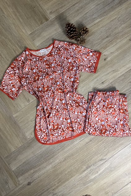 Dámsky pyžamový set s dlhými nohavicami  SWEET CHRISTMAS