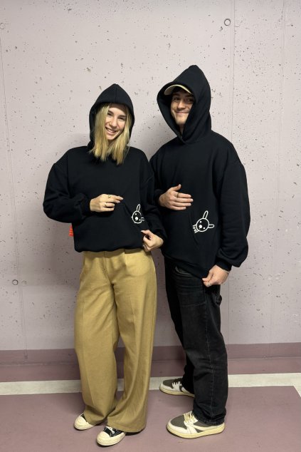 Mikina UNISEX KANGAROO PLZR x LEMUR 4