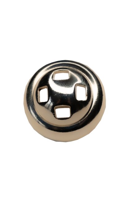 Gombík zlatý zaoblený, 22 mm A303 1