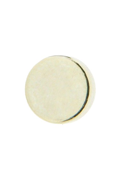 Gombík okrúhly zlatý malý, 10 mm A257 1