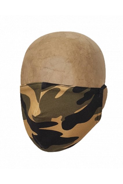 Rúško ARMY s iónmi striebra UNISEX A