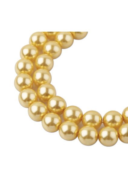 1966 perly voskove zlate priemer 8 mm 75 ks x132