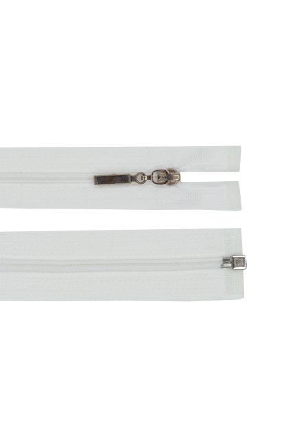 2029 zips spiralovy biely sirka zubkov 4 mm dlzka 15 cm c122