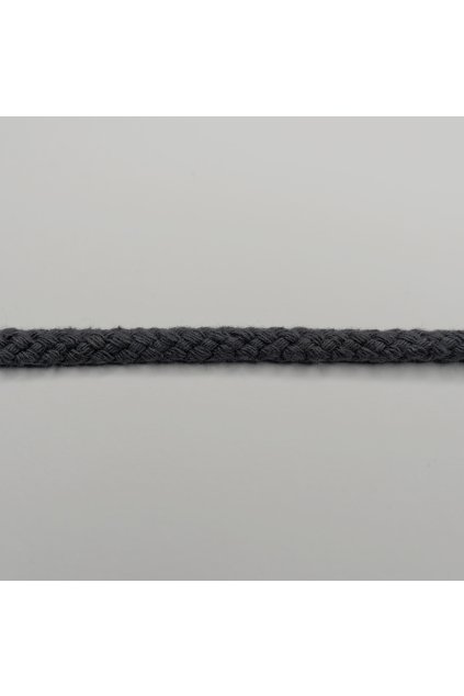 2258 odevna dekoracna snura tmavoseda priemer 5 7 mm m103