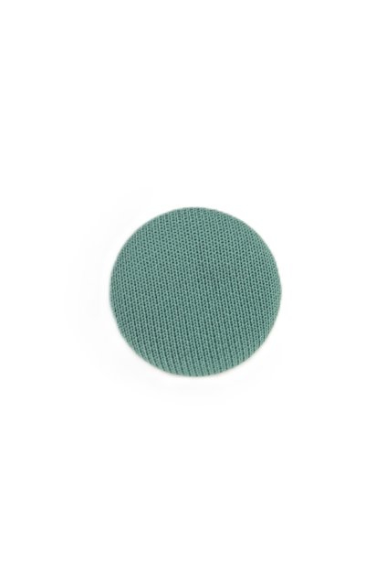 Látkový poťahovaný gombík modrý, priemer 21 mm - OO112