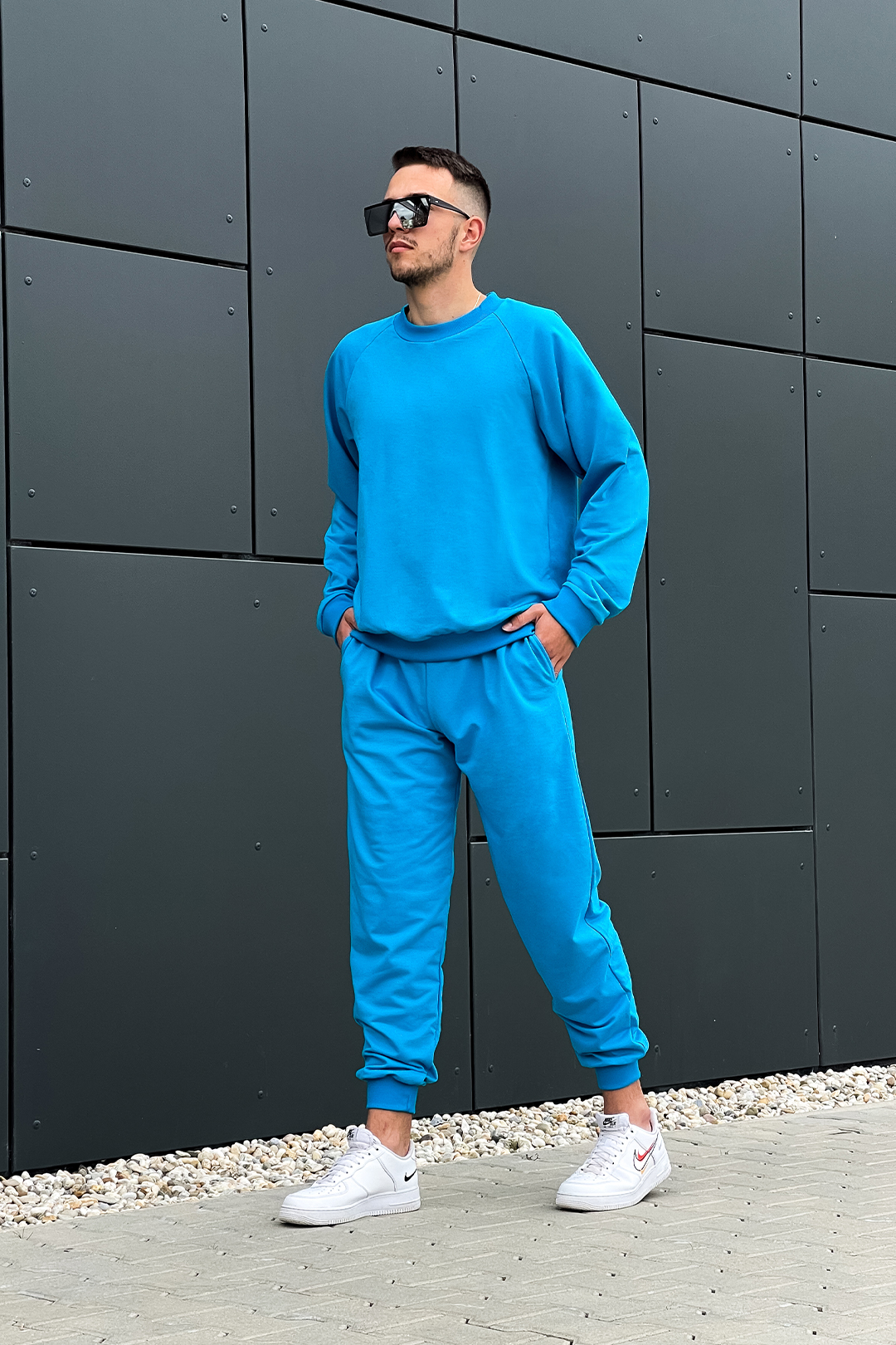 Pánska mikina BONNIE BLUE Veľkosť: XXL