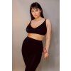 Podprsenka QUEEN JACQUARD BLACK 6
