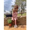 Crop top s dlhými rukávni GIRAFFE F2