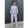 Pánske tepláky MELANGE GREY 6
