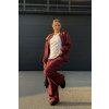 Tričko s dlhým rukávom z organickej bavlny výstrih V UNISEX WHITE