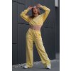 Crop mikina SWEET YELLOW 16