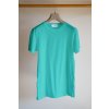 Tričko s prúžkom z organickej bavlny UNISEX LIME3