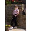 Tričko s prúžkom z organickej bavlny UNISEX BABY PINK4