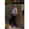 Tričko s prúžkom z organickej bavlny UNISEX MISTY GREY 4