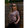 Tričko z organickej bavlny UNISEX MISTY BROWN2