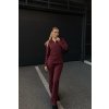 Termo nohavice BURGUNDY