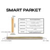 SmartParket DUB, Pearl - RUSTIK | 155 x 1500mm