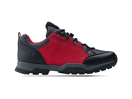 Cyklistické boty TAHOE MTB  SHOE RED/BLK
