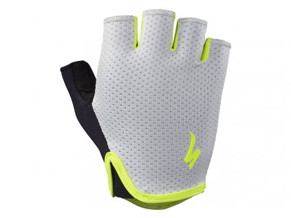 Dámské rukavice Specialized BG Grail Short finger grey/neon yellow WMN