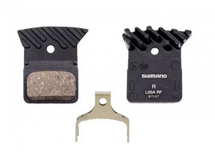 brzdove desticky shimano l05a polymerove s chladicem 1 par flat mount