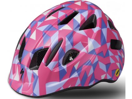 Dětská cyklistická helma Specialized Mio Mips - acid pink geo - Skibi Kids