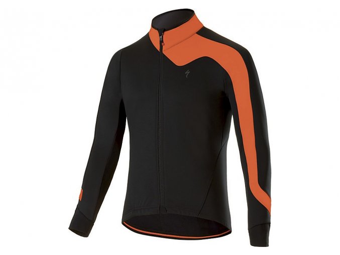 bunda specialized element rbx comp jacket black neon orange m vyprodej