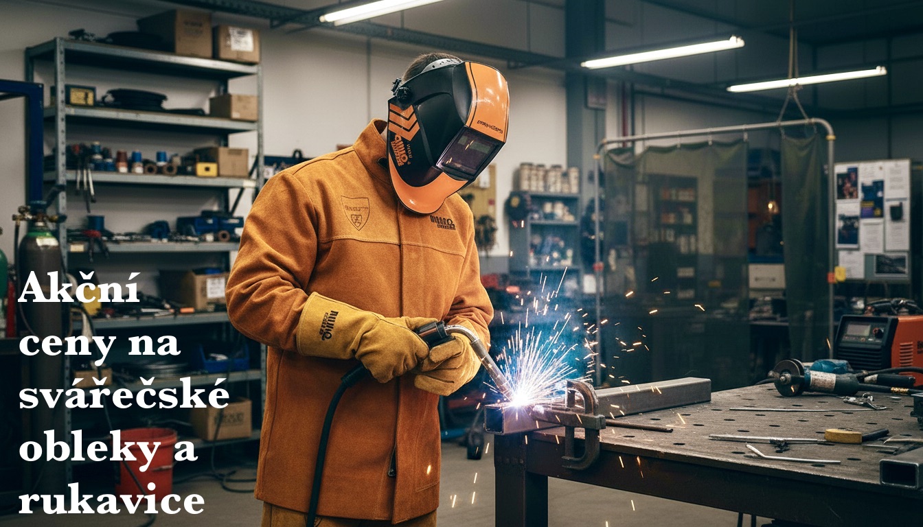 Akční ceny na svářečské obleky a rukavice - Rhinoweld
