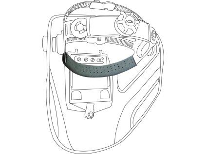 POTNÉ PÁSY BASWELD, 10KS (Barva Černá, Velikost Univerzální)