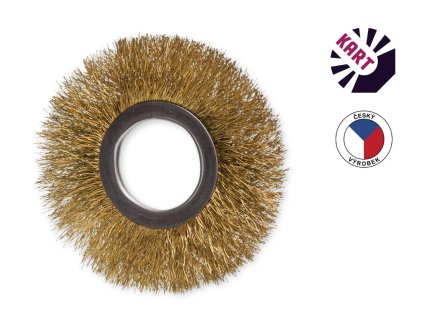 575 drateny krouzek 80 mm mosaz