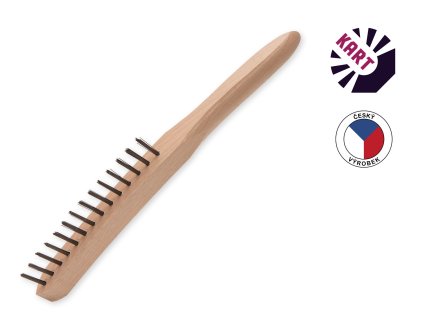 71 2 kartac s drevenou rukojeti ocel