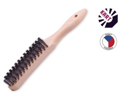 1457 2 kartac s drevenou rukojeti ocel