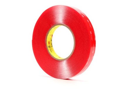 3m vhb hd mounting tape 4910 clear 3 4inx15yd 40 0 mil