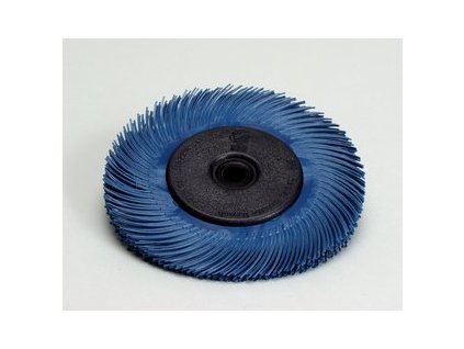 3mtm radial bristle brush t c 6 inch blue