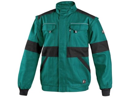 Blůza CXS LUXY DIANA, dámská, zeleno-černá (Velikost 52)