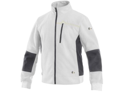 Mikina CXS TEXAS, pánská, bílo-šedá (Velikost S)