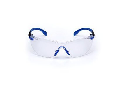 3m solus s1101sgaf blk blu clear lens front