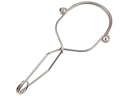 Kotvení s velkým otvorem s okem na háky, které usnadňuje kotvení na velkých konstrukcích (Barva Ocel, Velikost Univerzální)