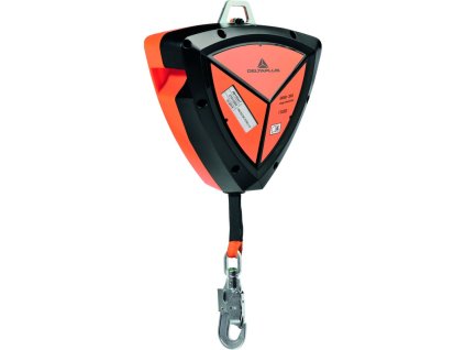 Samonavíjecí cívka popruhu pro vertikální i horizontální použití, pro výstupy do 6 metrů (Barva Oranžová, Velikost 6 m)