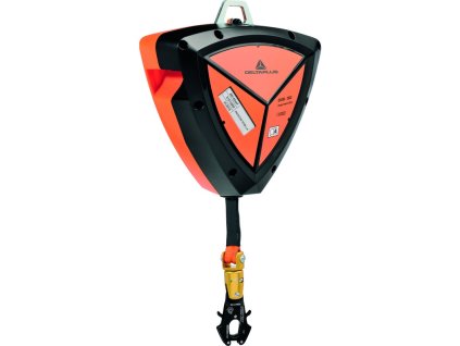 Samonavíjecí cívka popruhu pro vertikální i horizontální použití, pro výstupy do 8 metrů (Barva Oranžová, Velikost 8 m)