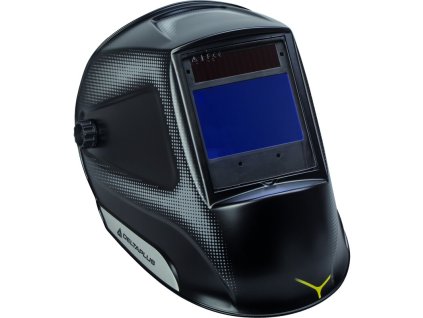 Svářečská kukla vhodná pro všechny svářečské práce díky nastavitelnému zatmavení (Barva Černá-Šedá, Velikost Nastavitelný řemínek)