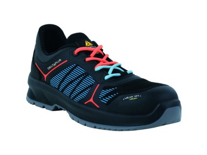 Nízká obuv se sportovním designem, která kombinuje nejlepší úroveň výkonu s pohodlím při dlouhém nošení (Barva Černá-Modrá, Velikost 35)